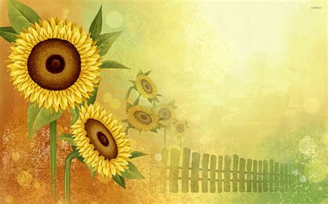 Sunflowers 8 Wallpaper Digital Art Wallpapers 36167