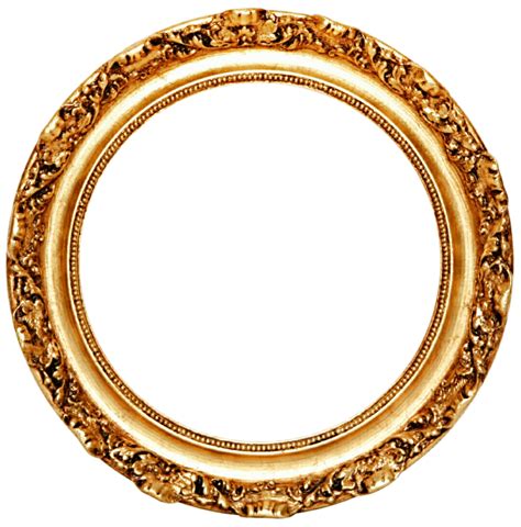 Pin By Светлана On Рамки Gold Photo Frames Gold Circle Frames Gold