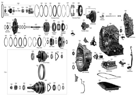 Jf011e Transmission Parts Diagram Vista Transmission Parts