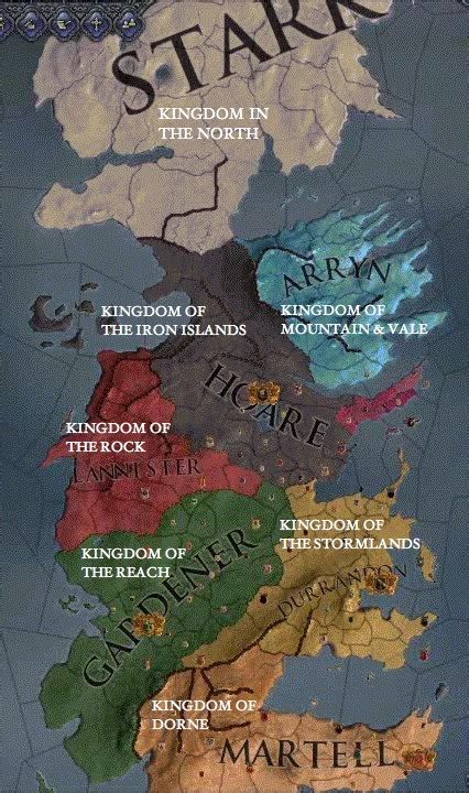 Map Of Westeros Season 4 Maps Of The World