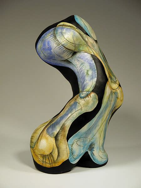 Figurative Women Ceramic Sculptures On Behance
