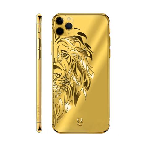 24k Gold Lion Limited Edition Iphone 11 Pro And 11 Pro Max Leronza