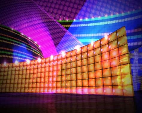 Disco Stage Virtual Set Background Hd — Stock Video © Realcg 26469765