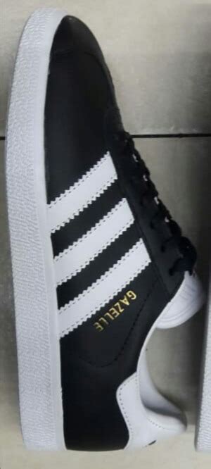 Tenis Adidas Gazelle Negros Rayas Blancas De Piel 179900 En