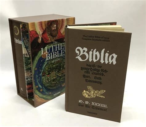 Lot Biblia The Luther Bible Of 1534 Taschen 2016