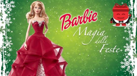 barbie magia delle feste magic holiday 2015 recensione review youtube