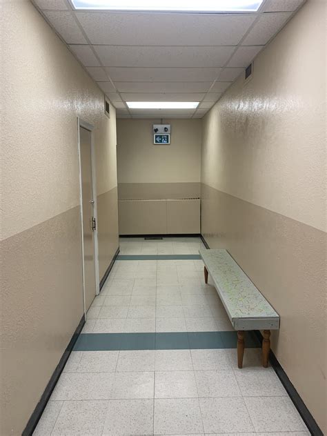 An Eerie Hallway In My School Backrooms