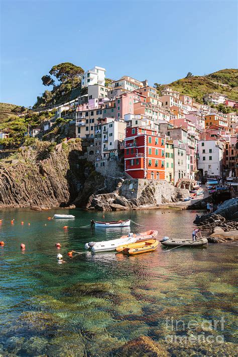 The inhabitants of cinque terre benefite not only from its pristine waters, but from its natural. Riomaggiore Harbour, Cinque Terre, Liguria, Italy ...