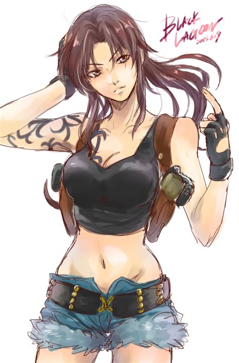 Revy Black Lagoon Drawn By Kamusimp3 Danbooru