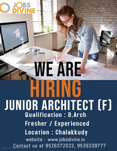 Junior Architect F Job Architect We Are Hiring