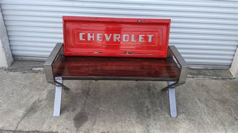 Chevrolet Chevy Tailgate Bench Tailgate Vintage Old Truck Etsy Canada