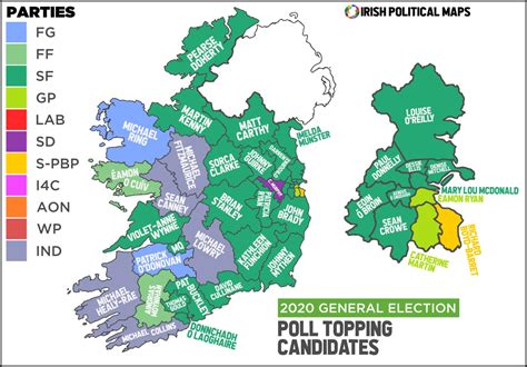 Ireland Legislative Election 2020 Electoral Geography 20