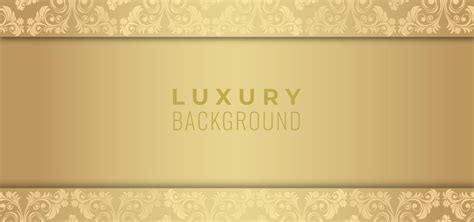 Gold Luxury Background With European Pattern European Pattern