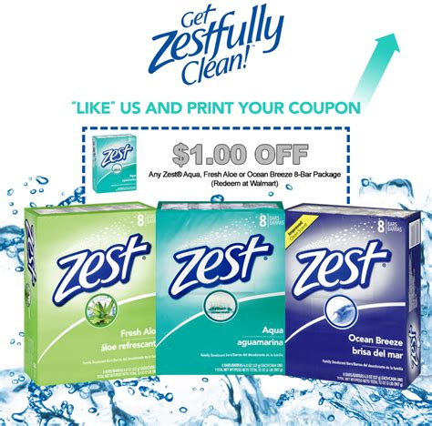 Coupon Clipping Moms 1 Zest Soap Coupon