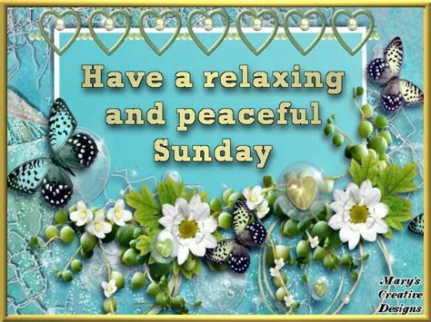 Have A Relaxing And Peaceful Sunday Pictures Photos And Images For