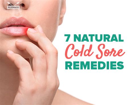 7 Natural Cold Sore Remedies Paleohacks Blog