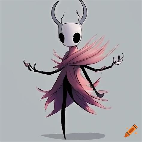 Animated Image Of A Dancing Hornet From Hollow Knight