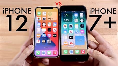 Apple iphone 7 plus 32 gb siyah parmakizi yok (12 ay mastek garantili ) yenilenmiş. iPhone 12 Vs iPhone 7 Plus! (Comparison) (Review) - YouTube