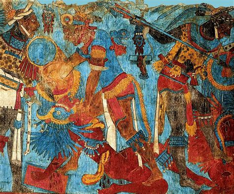 John Pohls Mesoamerica Cacaxtla Mayan Art Maya Art Mesoamerican