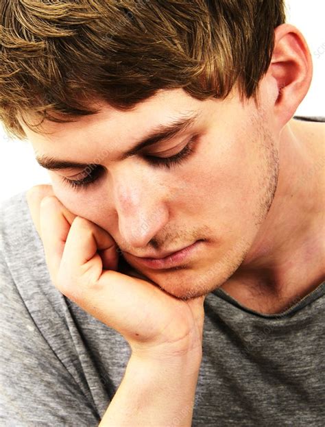 Depressed Young Man Stock Image C0297919 Science Photo Library