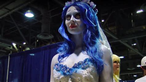 Emily Corpse Bride Cosplay At Long Beach Comic Con Youtube