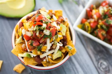 Vegetarian Chili Frito Pie Less Than 30 Minutes Tasty Ever After