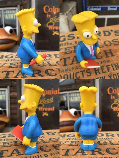 Simpsons Playmates Figure Sunday Best Bart Ma529 2000toys Antique Mall