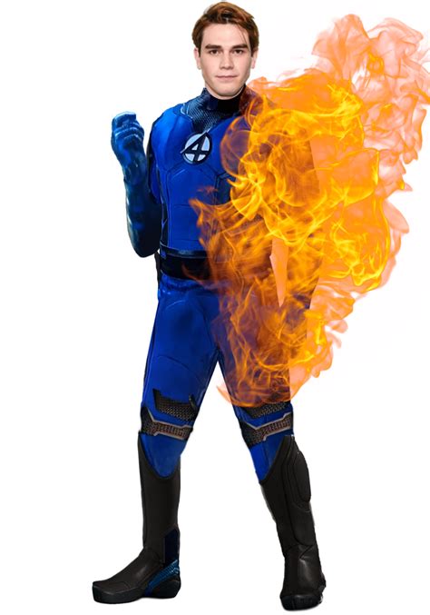 The Human Torch By Knottyorchid12 On Deviantart