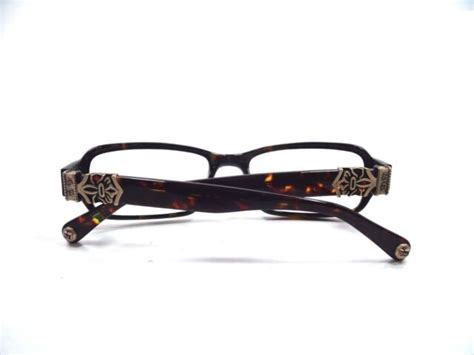 Silver Dagger Eyeglasses Taboo Tortoise C4 Clear Size 52mm Optical Frame New Ebay