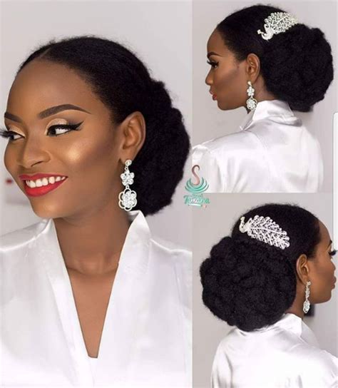 5 Hairstyle Ideas For Natural Hair Brides Sugar Weddings And Parties