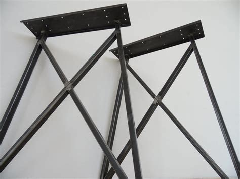 28 Butterfly Frame Table Legs Height 26 32 Set2 Iron Table Legs