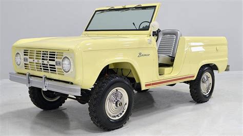 1966 U13 Bronco Roadster Is As Rare As It Is Cool Ford Trucks