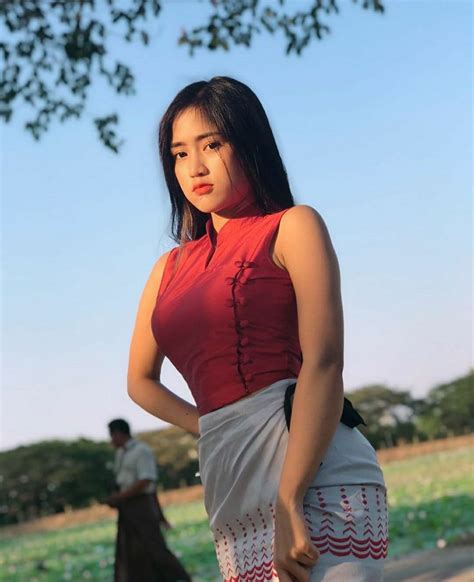 Pin On Myanmar Beauty