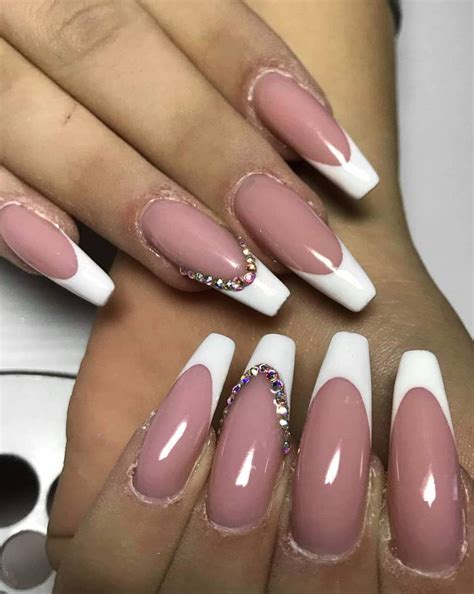 Soak your nails in warm water for a few minutes to soften. 38 Gorgeous French Tip Nails Designs for a Stylish Women ...