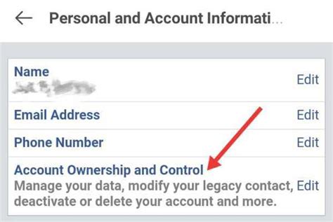 how to deactivate facebook lite account