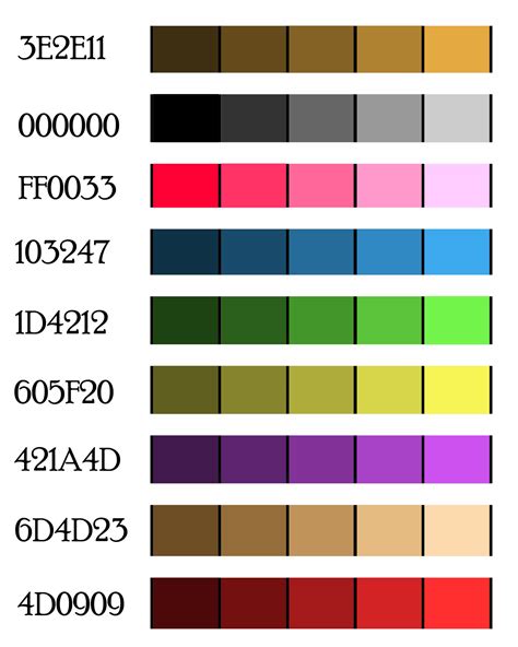Shades Color Palette Free Stock Photo Public Domain Pictures