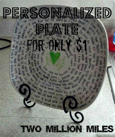 Personalized Plates Personalised Sharpie Plates Slab Boxes Write To