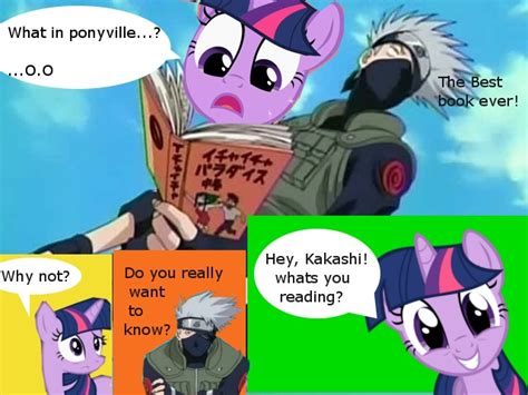 I have heard a mixture of different things and one of them is that it is a smutt novel! What does Kakashi read? by KittyNinja2009 on DeviantArt