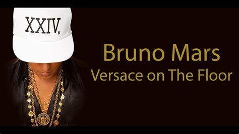 Pick up the '24k magic' world tour collection in bruno's official webstore: MUSIC : Bruno Mars - VERSACE ON THE FLOOR ~ AKU AMILA