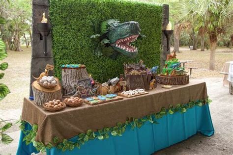 The Dessert Table At This Jurassic World Birthday Party Will Blow Your
