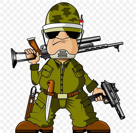 Soldier Cartoon Images Retro Toys Vector Commando Soldier Skull