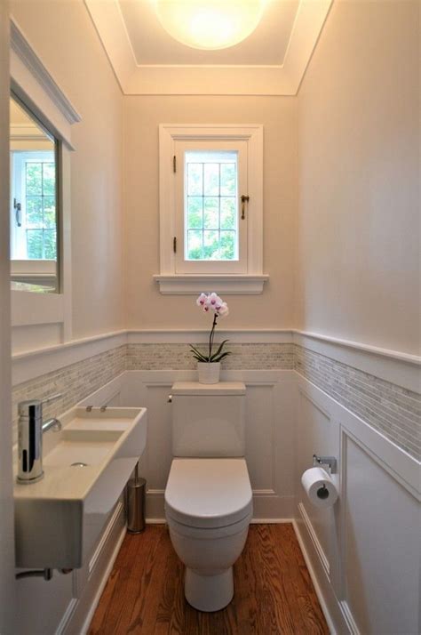 Check out these 15 easy ways to make your small bathroom feel more spacious and inviting. House Bathroom Remodel Ideas | Tiny house bathroom, Half ...