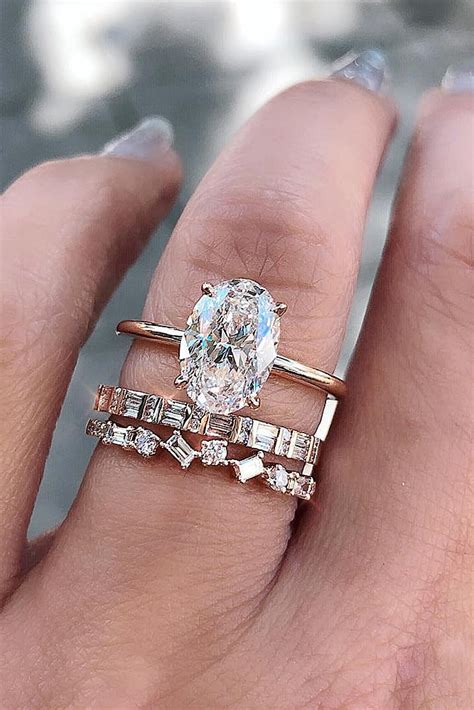 20 Amazing Oval Engagement Rings Youll Love Dujourstyle