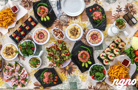 The Lebanese Colorful Mezze Table Sharing Generosity And Smiles One
