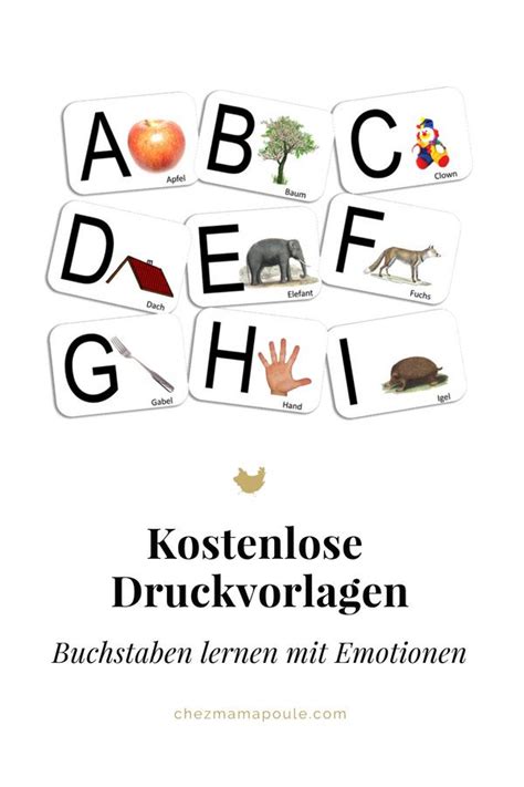 Maybe you would like to learn more about one of these? Buchstaben lernen mit persönlichen DIY-Karten (inkl. Druckvorlagen) | Buchstaben lernen, Karten ...