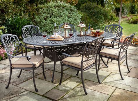 We did not find results for: Hartman Amalfi 6 Seat Oval Dining Set - NO PARASOL- Bronze ...