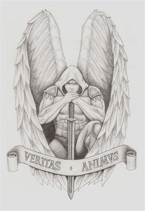 Angel Tattoo Archangel Tattoo St Michael Tattoo Archangel Michael Tattoo