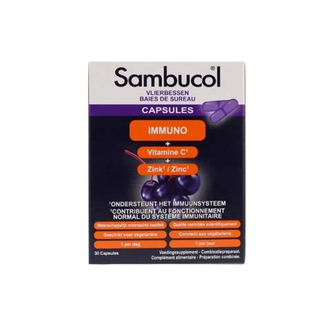 sambucol immuno forte 30 capsules
