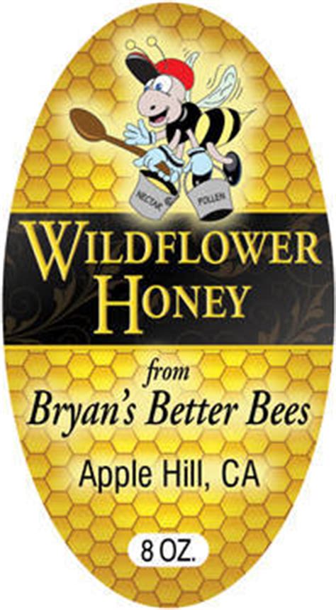 They are perfect for laser and inkjet printers, when printed they display bright, vibrant. Bryan's Better Bees - honey label - Customer Ideas ...