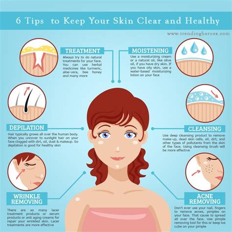 6 Useful Tips To Make Your Face Skin Healthy Skin Care Cosmetology
